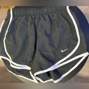 Grey and white Nike Shorts